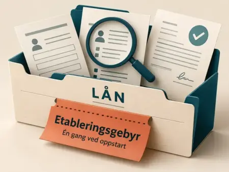 Oppstartsavgift på forbrukslån: hvorfor du betaler og hva den dekker